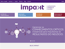 Tablet Screenshot of impaktconsult.com